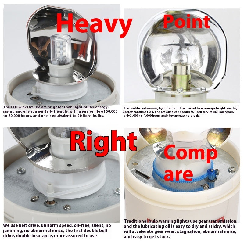 Rotating Sound Alarm