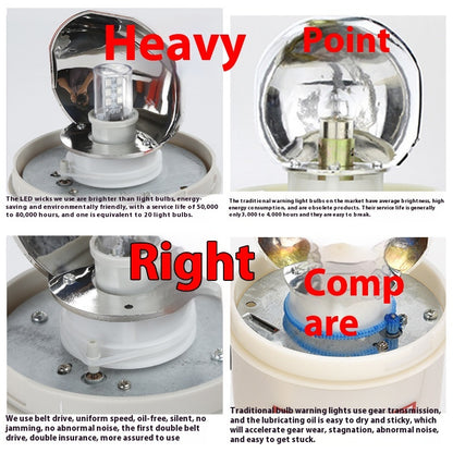 Rotating Sound Alarm